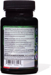 Blissgevity mood supplement concept art emphasizing euphoria and relief.