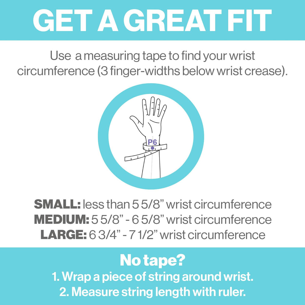 Travel-ready Blisslets bands shown in a packing scenario.