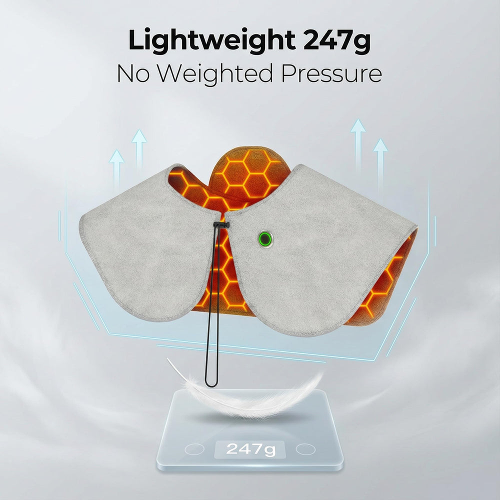 Blixno lightweight 247g design, a feather-light neck warmer for extended use.