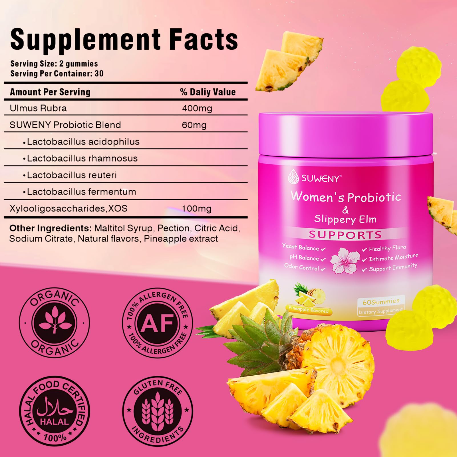 Blltzzz Her Juicy Gummies pack ready for on-the-go wellness and digestive balance.