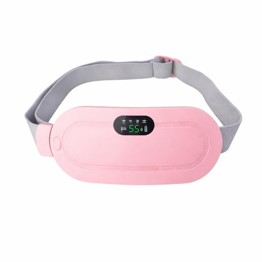 Bloat No More heating pad portable cordless design for on-the-go cramps relief.