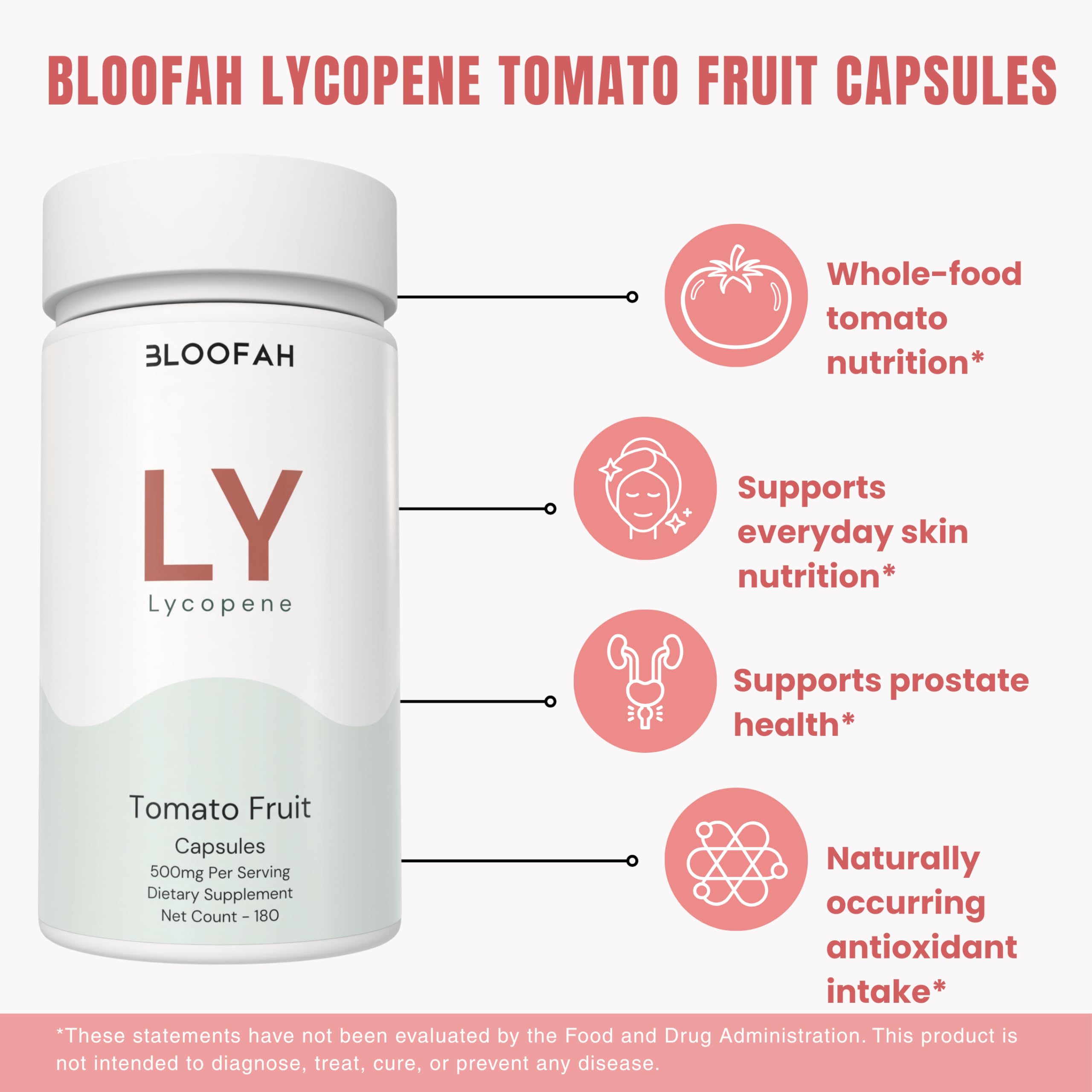 Bloofah packaging showing gluten-free and non-GMO labeling for safe daily use.