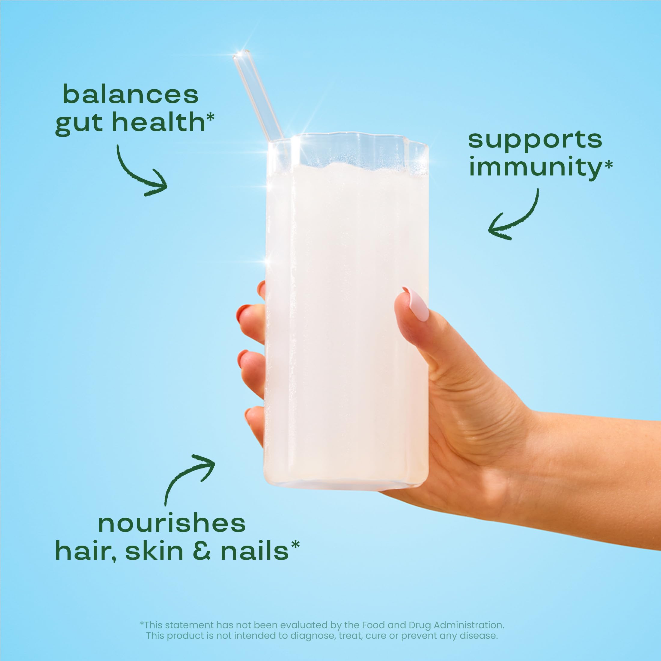 Bloom Nutrition bovine colostrum powder ingredients label highlights quality and added B12