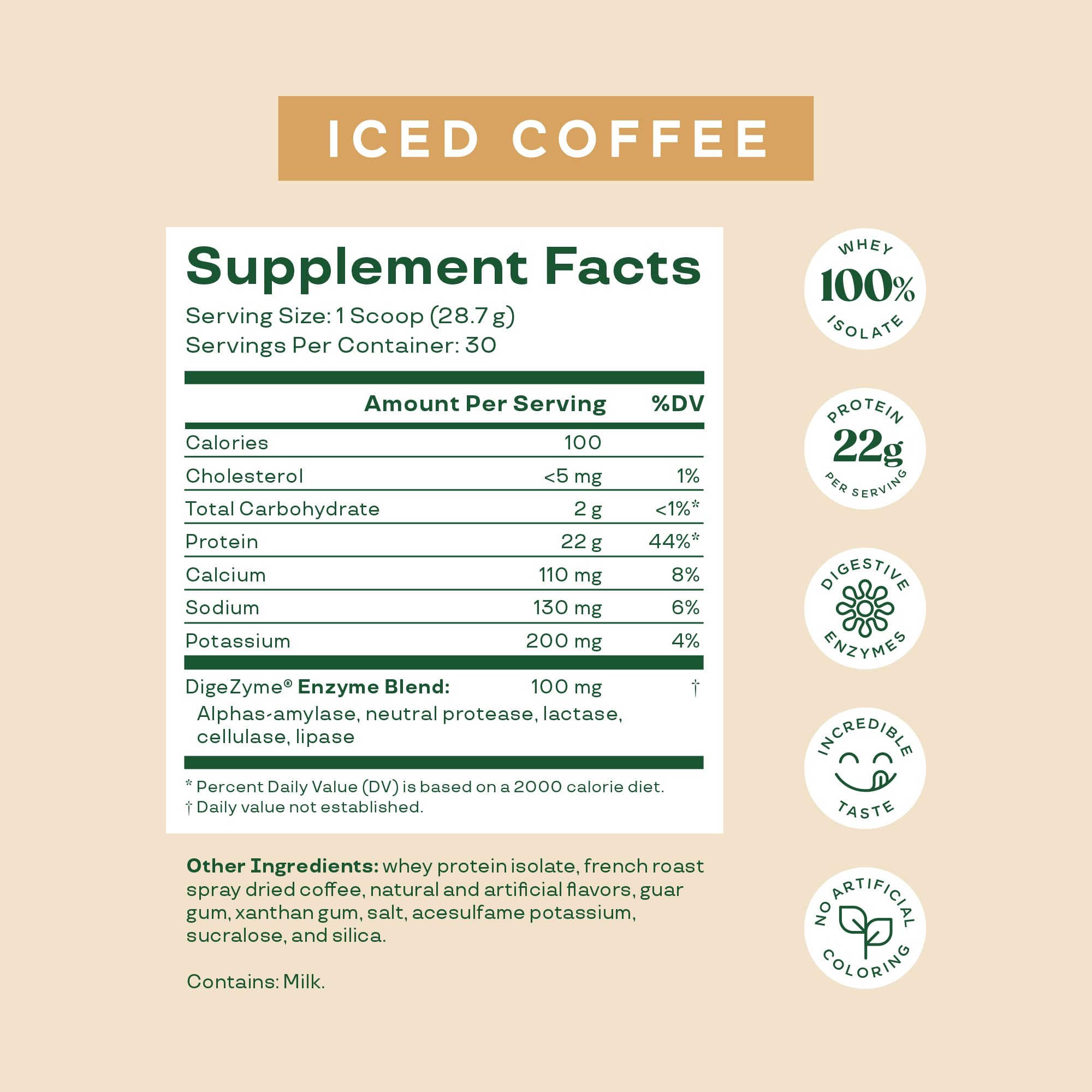 Bloom Nutrition Iced Coffee glass shows a refreshing, keto-friendly protein boost anytime.