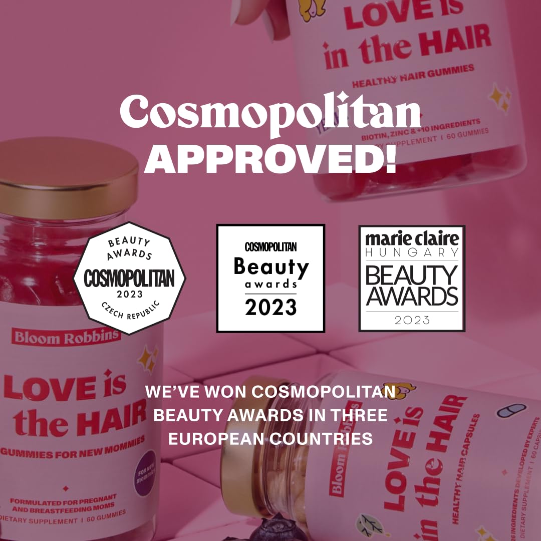 Bloom Robbins final shot suggesting healthier-looking hair potential.