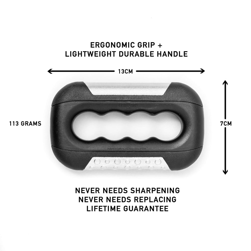 Compact BloQaid Callus Rx fits easily in a gym bag.