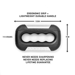 Compact BloQaid Callus Rx fits easily in a gym bag.