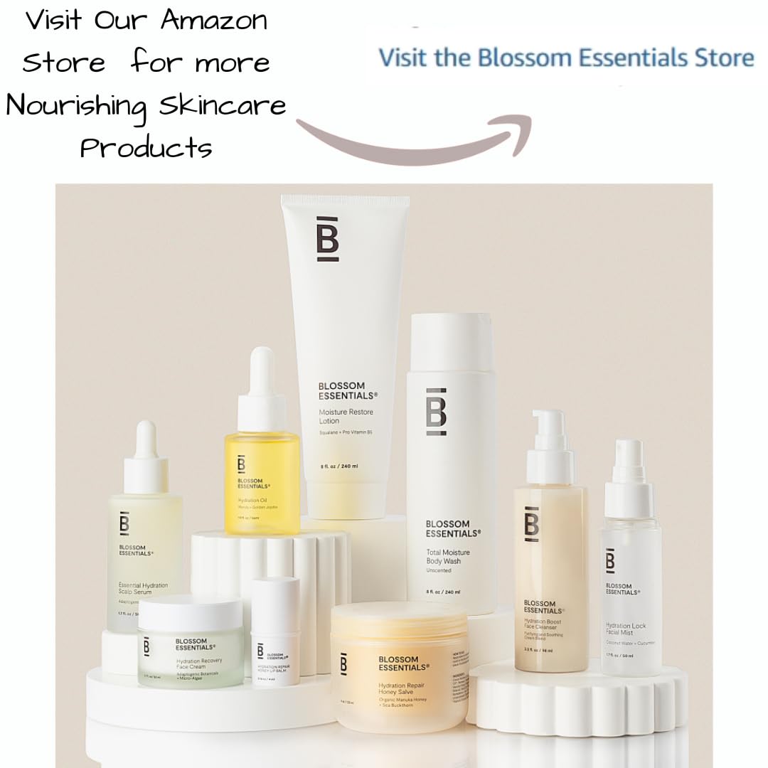 Highlight of Manuka Honey in Blossom Essentials formula.