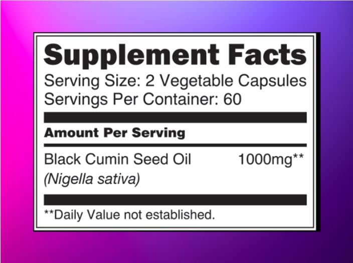 Blossom Nature capsules in a spoon, easy to take with meals.