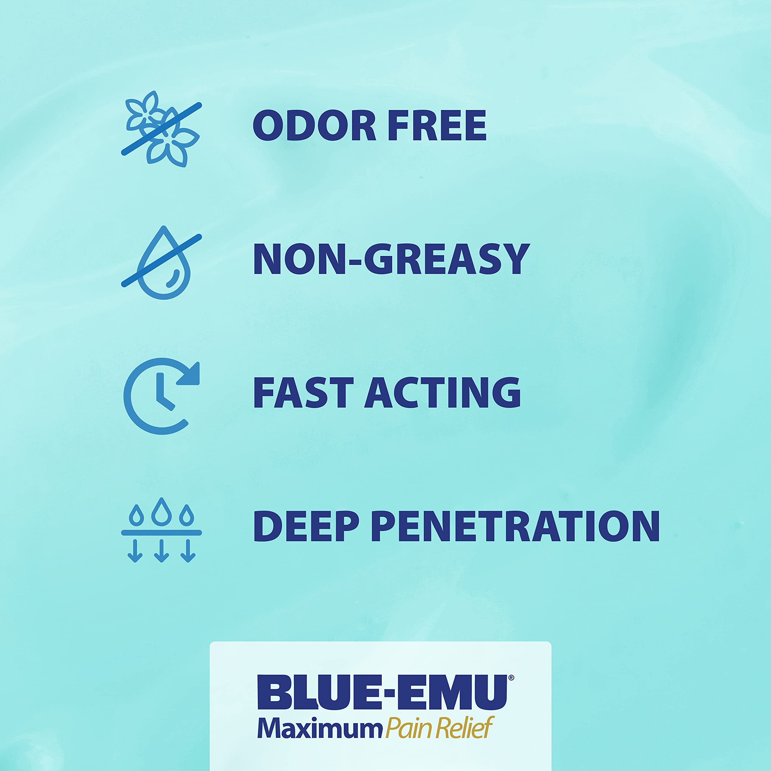 BLUE-EMU Maximum Pain Relief Cream applied to shoulder to support daily activities.