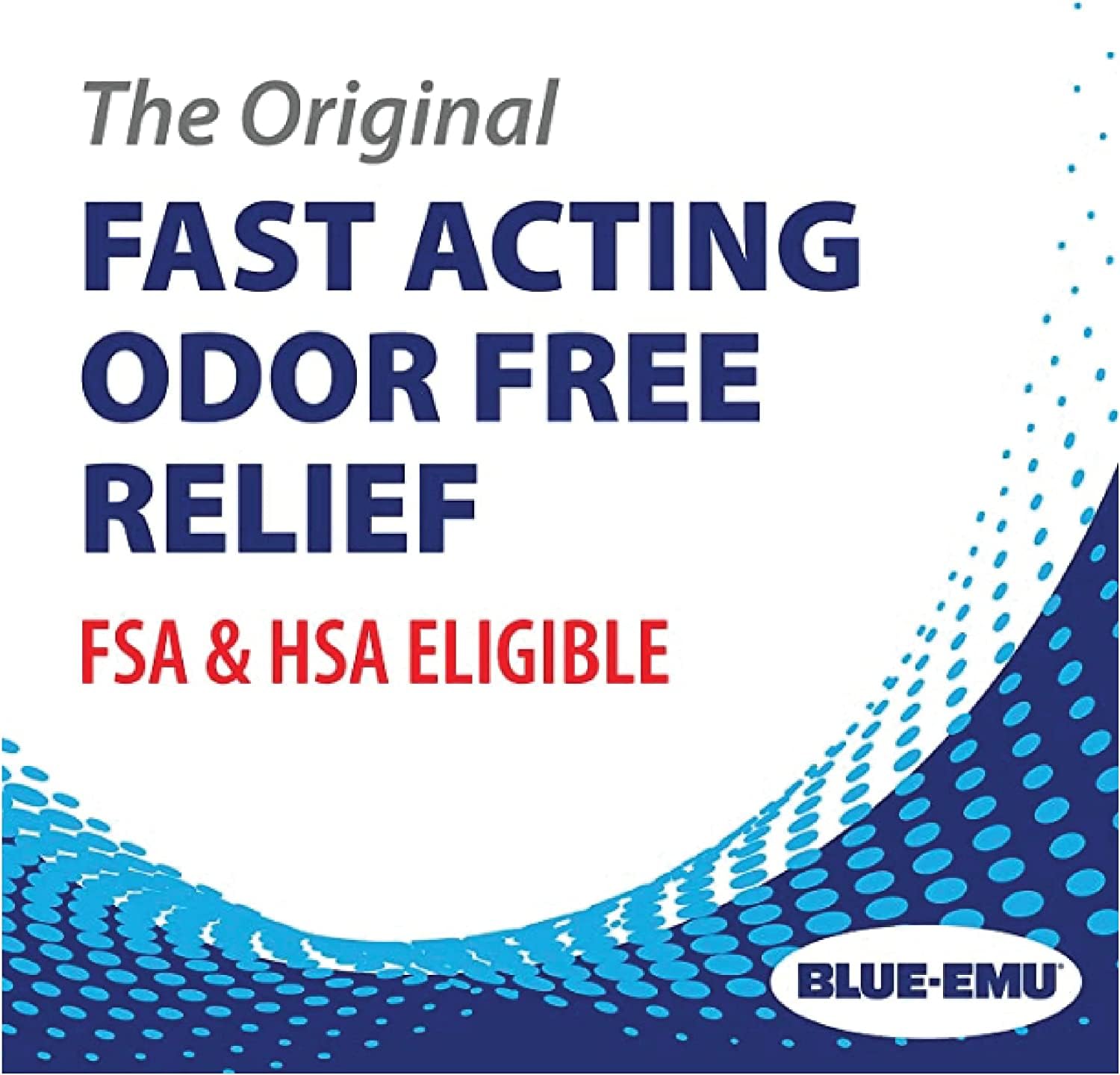 Back-area application using Blue-EMU for wide-area muscle support