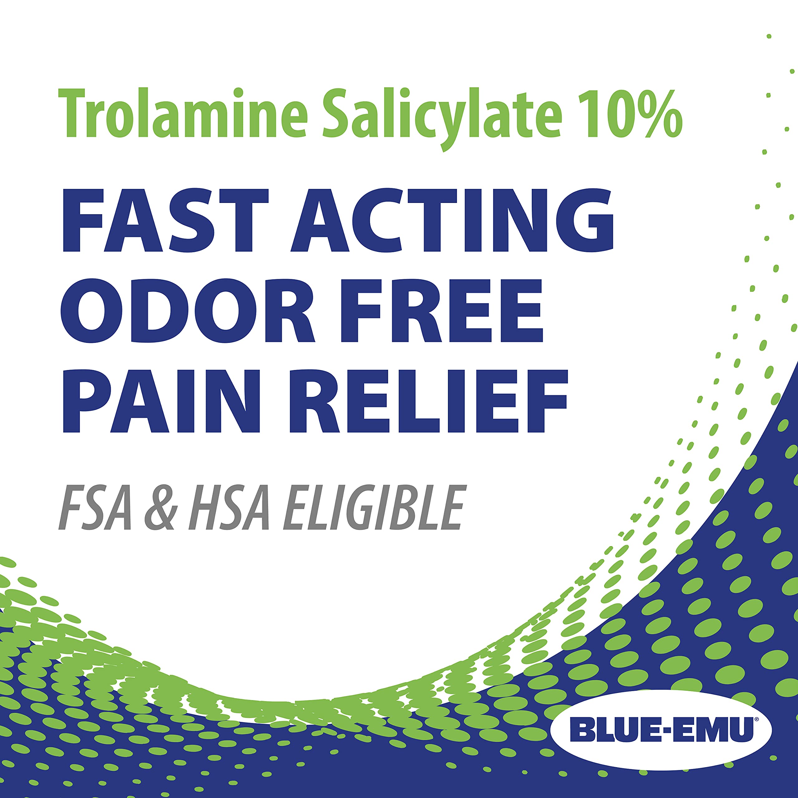 BLUE-EMU Ultra Hemp Arthritis Pain Relief Cream odorless formula for discreet use.