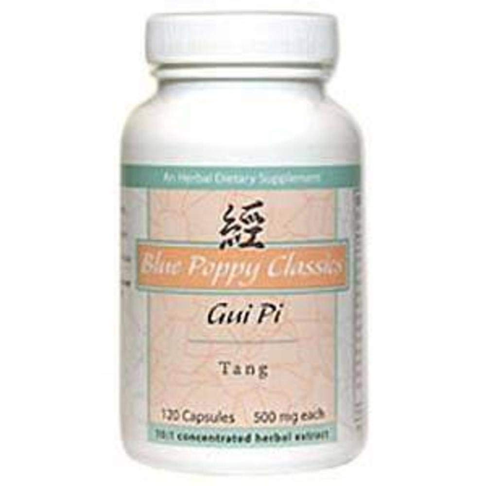 Blue Poppy Gui Pi Tang bottle with 120 capsules for traditional herbal support