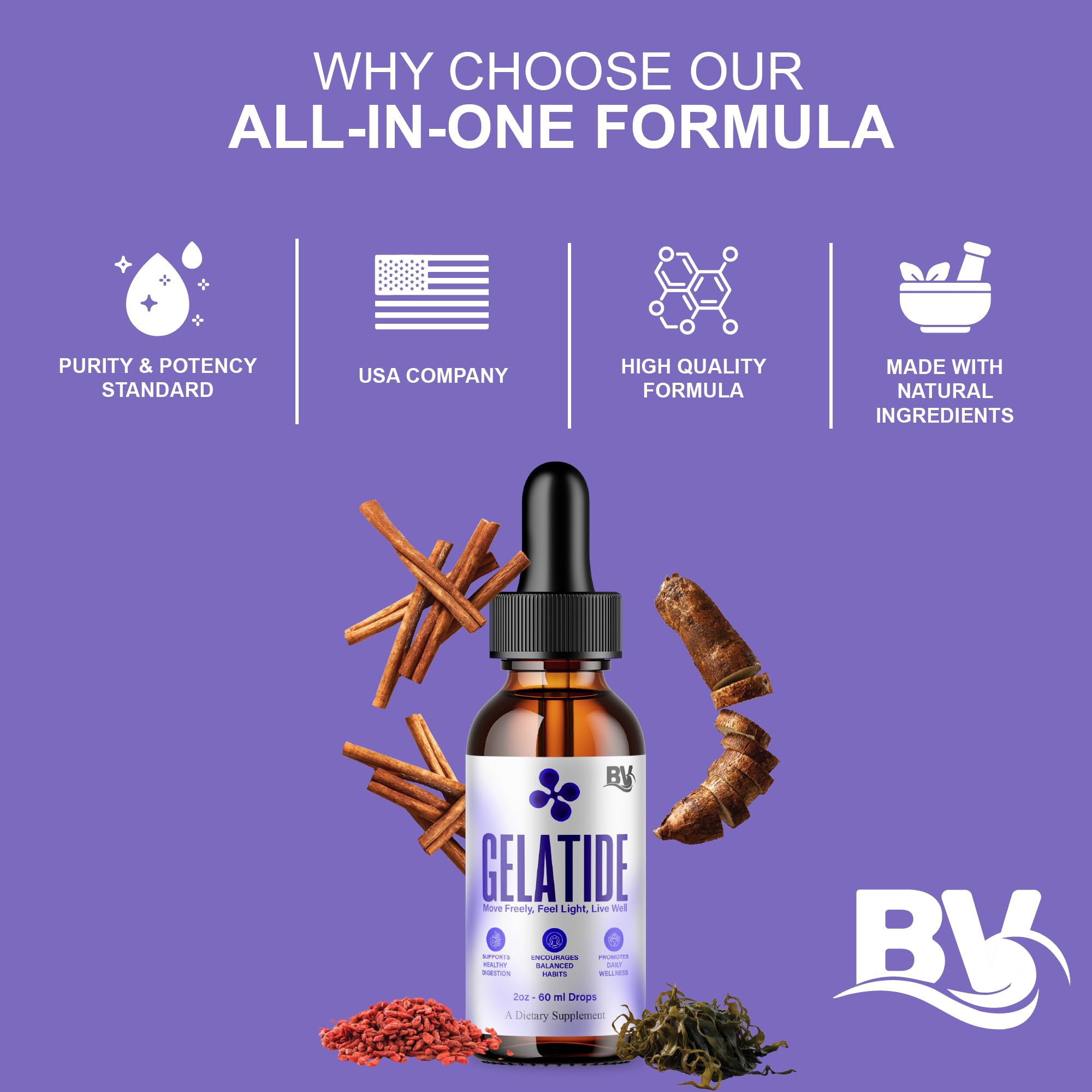 Blue Vibe Gelatide liquid drops measuring for consistency.