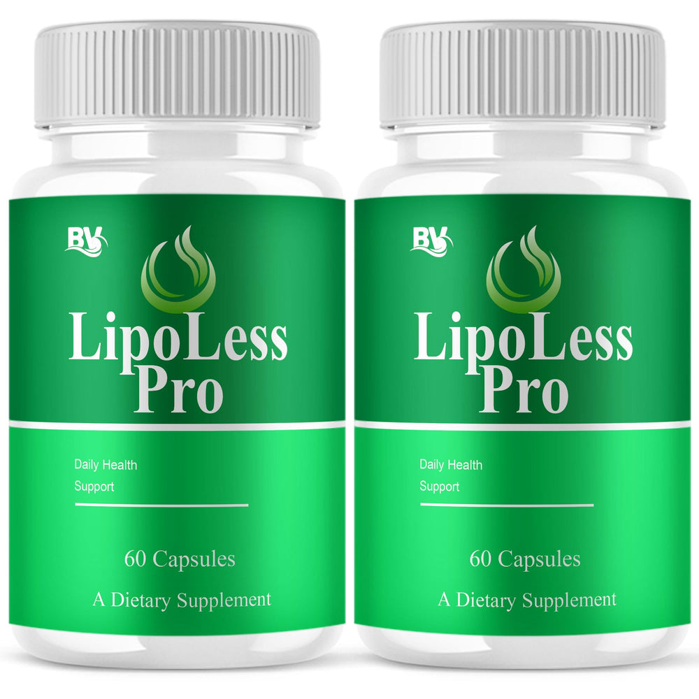 BLUE VIBE Lipoless Pro capsules close-up highlighting daily wellness support