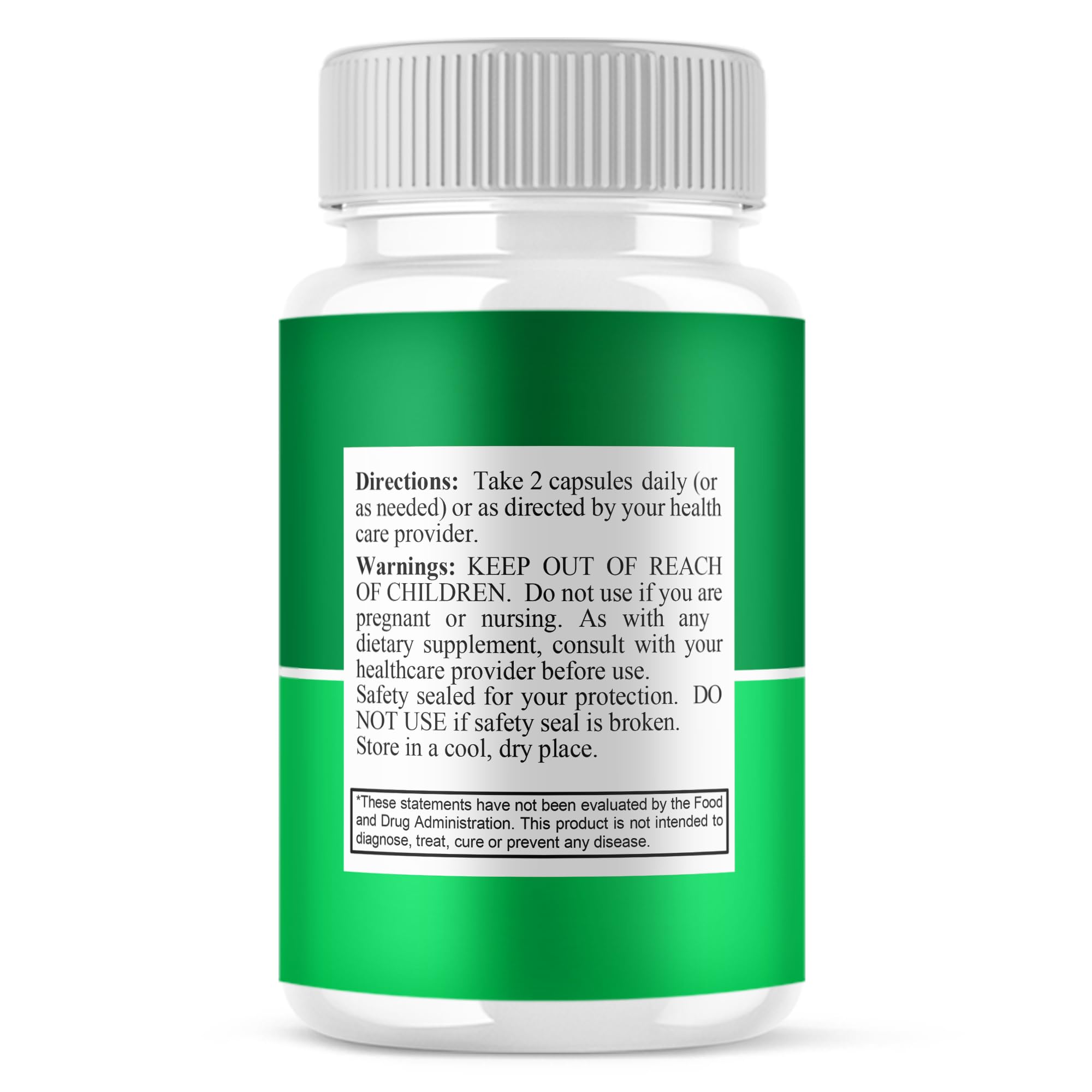 BLUE VIBE Lipoless Pro label close-up noting all-natural ingredients