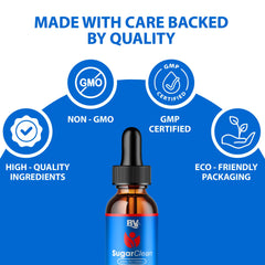 BLUE VIBE Sugar Clean on-the-go packaging supports travel-friendly use.