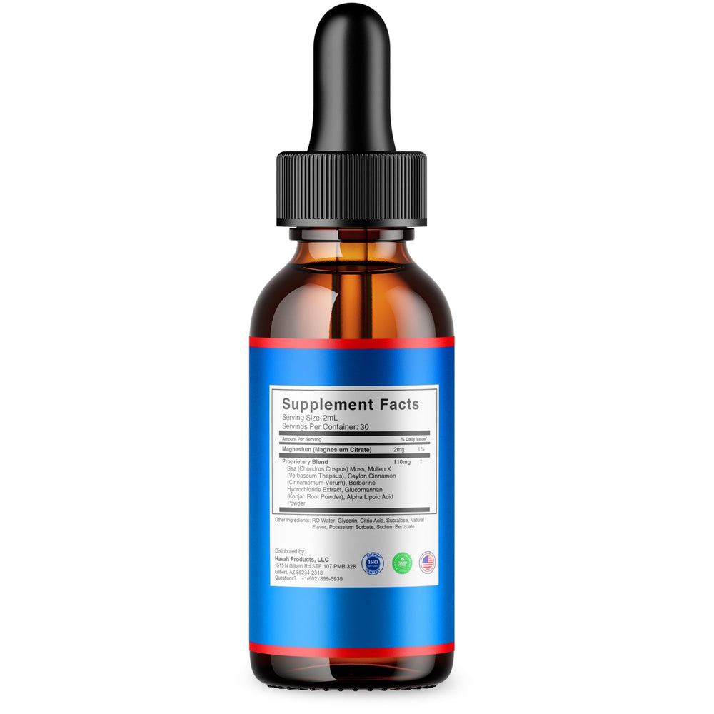 BLUE VIBE Sugar Clean 2oz bottle delivers a month’s supply when used as directed.