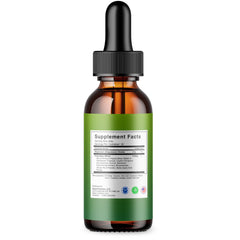 Blue Vibe TinnitusFix clear label aids quick dosage checks.