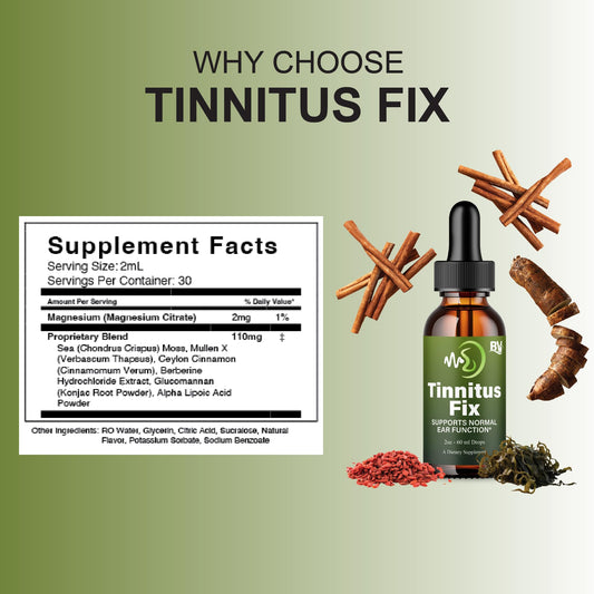 Blue Vibe TinnitusFix dropper-dispense ensures precise dosing.