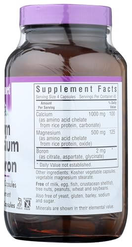Dairy-free and allergen-free label on Bluebonnet packaging for sensitive users.