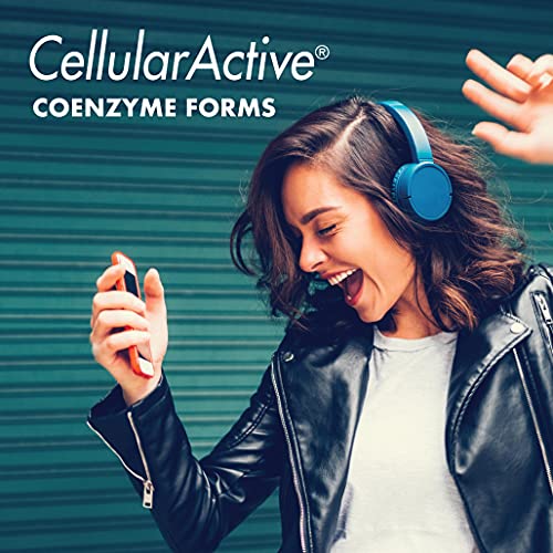 Bluebonnet CellularActive Coenzyme B-Complex gluten-free icon on bottle.