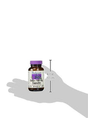 BlueBonnet CoQ-10 capsules close-up with 100 mg per capsule note.