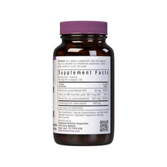 BlueBonnet Homocysteine Formula capsules-closeup shows plant-based ingredients.
