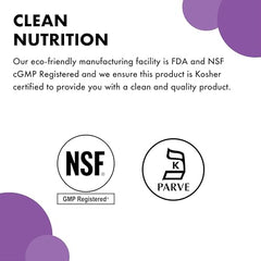 Bluebonnet Stress B-Complex vegan certification and allergen-free claim.