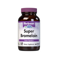 Bluebonnet Super Bromelain bottle front for potential digestive support
