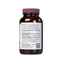 Bluebonnet Super Bromelain capsules close-up highlighting enzyme support for digestion