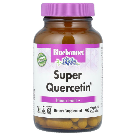 BlueBonnet Super Quercetin bottle capsules for daily wellness.