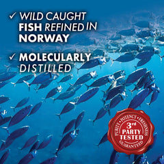 BlueBonnet lemon-burpless formula reduces fishy aftertaste in softgels.