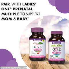 Bluebonnet vegetarian DHA capsules show 60 servings for ongoing use.
