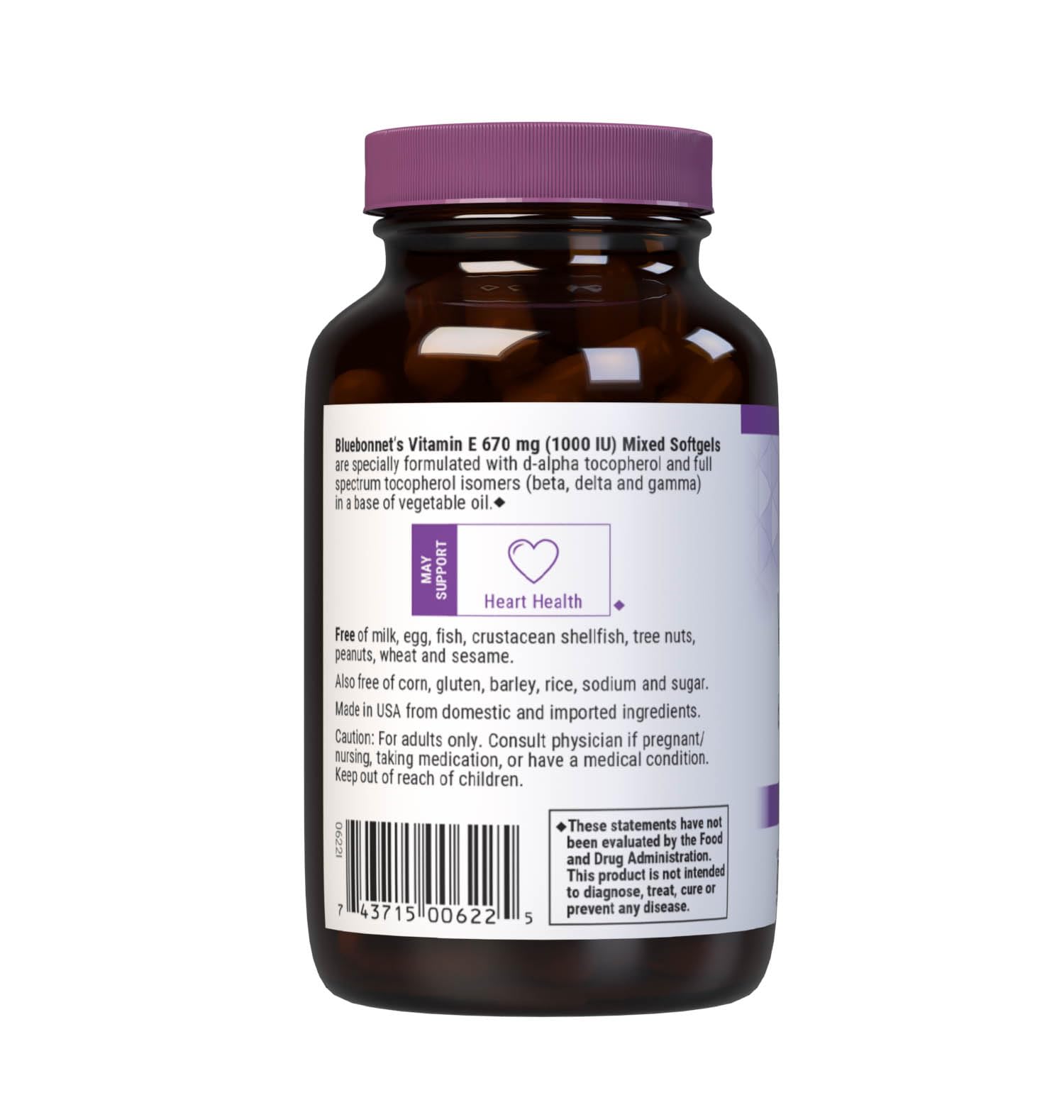 BlueBonnet Vitamin E 1000 IU softgels in hand for convenient daily use.