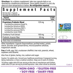 BlueBonnet Women's Probiotic capsule close-up highlights 35B CFU for gut balance.