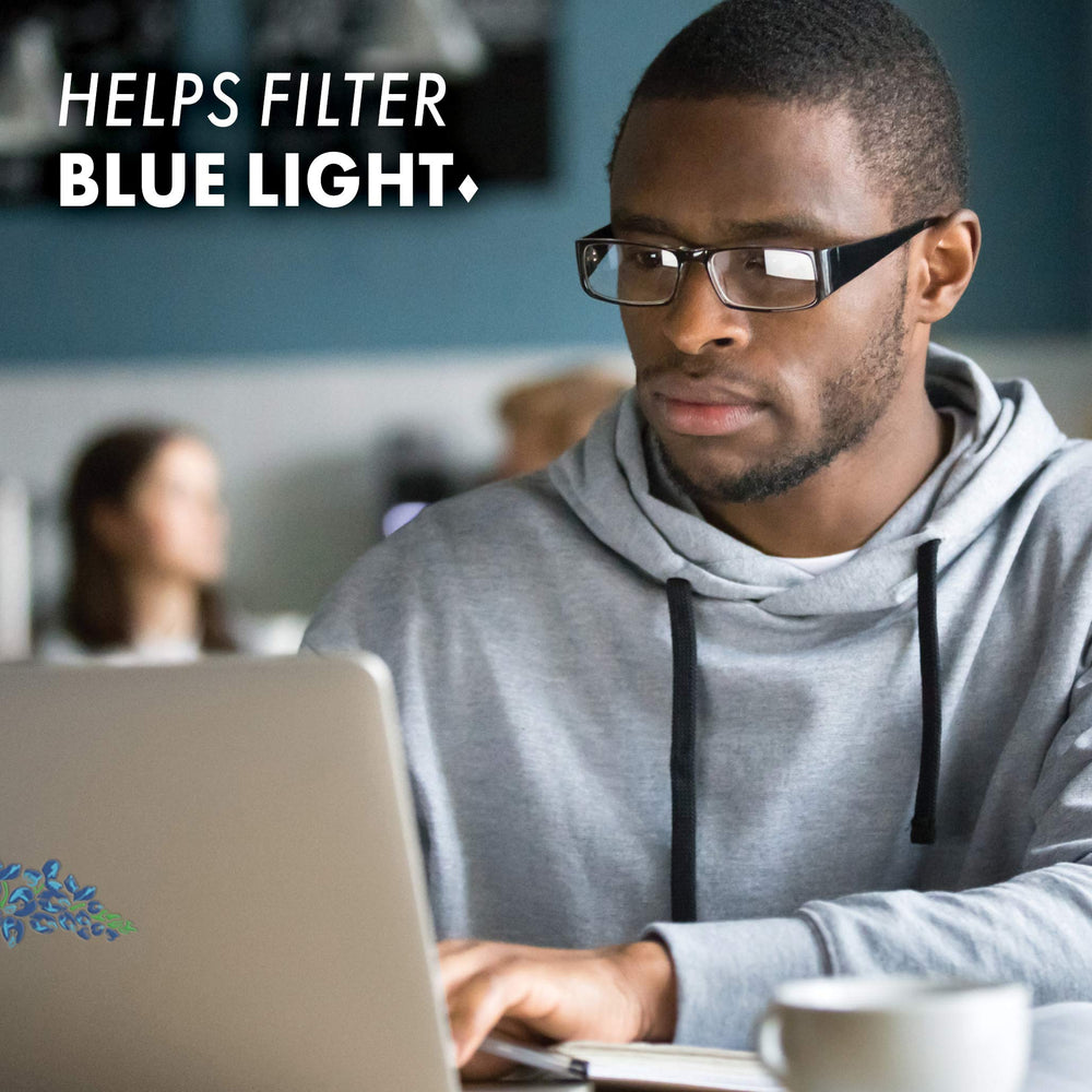 Bluebonnet Zeaxanthin & Lutein nutrition label highlights sixty servings