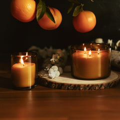 Bluecorn Beeswax hand-poured candle crafted in Colorado with care.