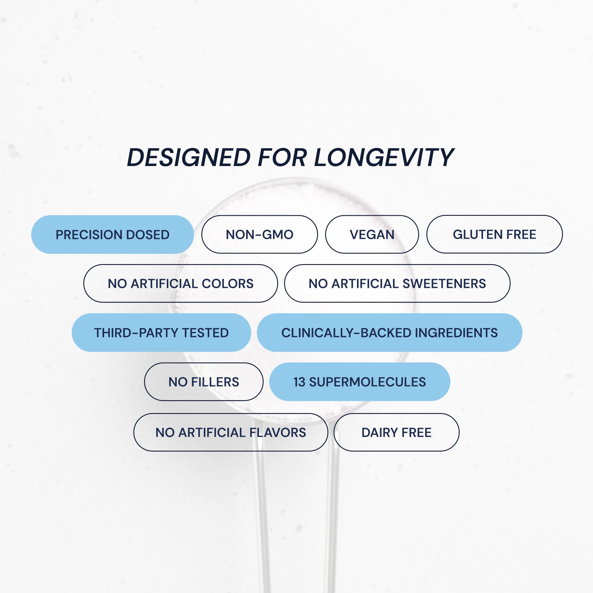 Blueprint Bryan Johnson Longevity Mix daily-use lifestyle scene emphasizes focus and mood support.