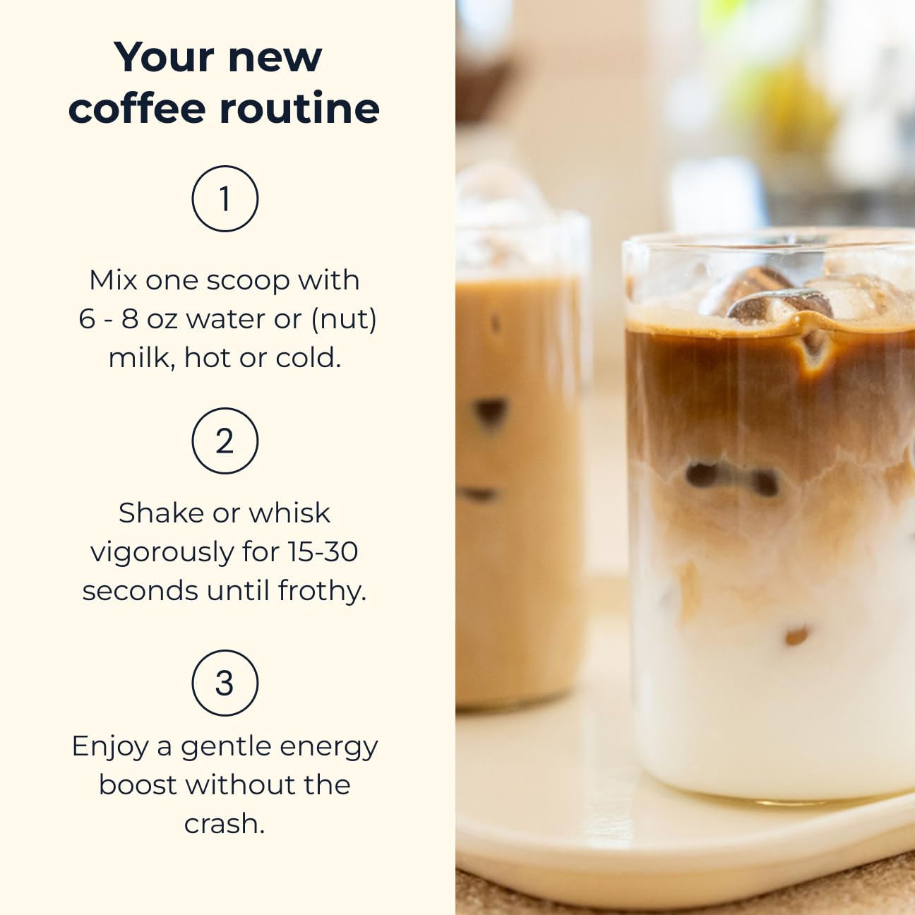 Blueprint Bryan Johnson Super Shroom Coffee ingredients list suggests mushroom blend and caffeine boost