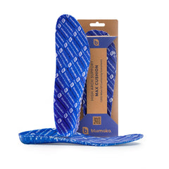 Blumaka Everyday Comfort Insoles packshot highlights long-lasting all-day support.