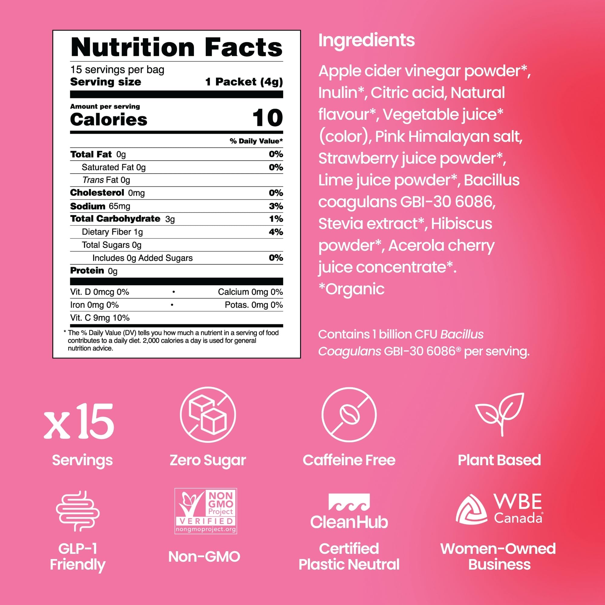 Blume SuperBelly on-the-go packets are ideal for travel and busy days.