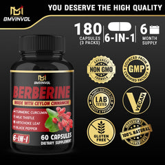 BMVINVOL 180 capsules, six-month supply for convenient daily use