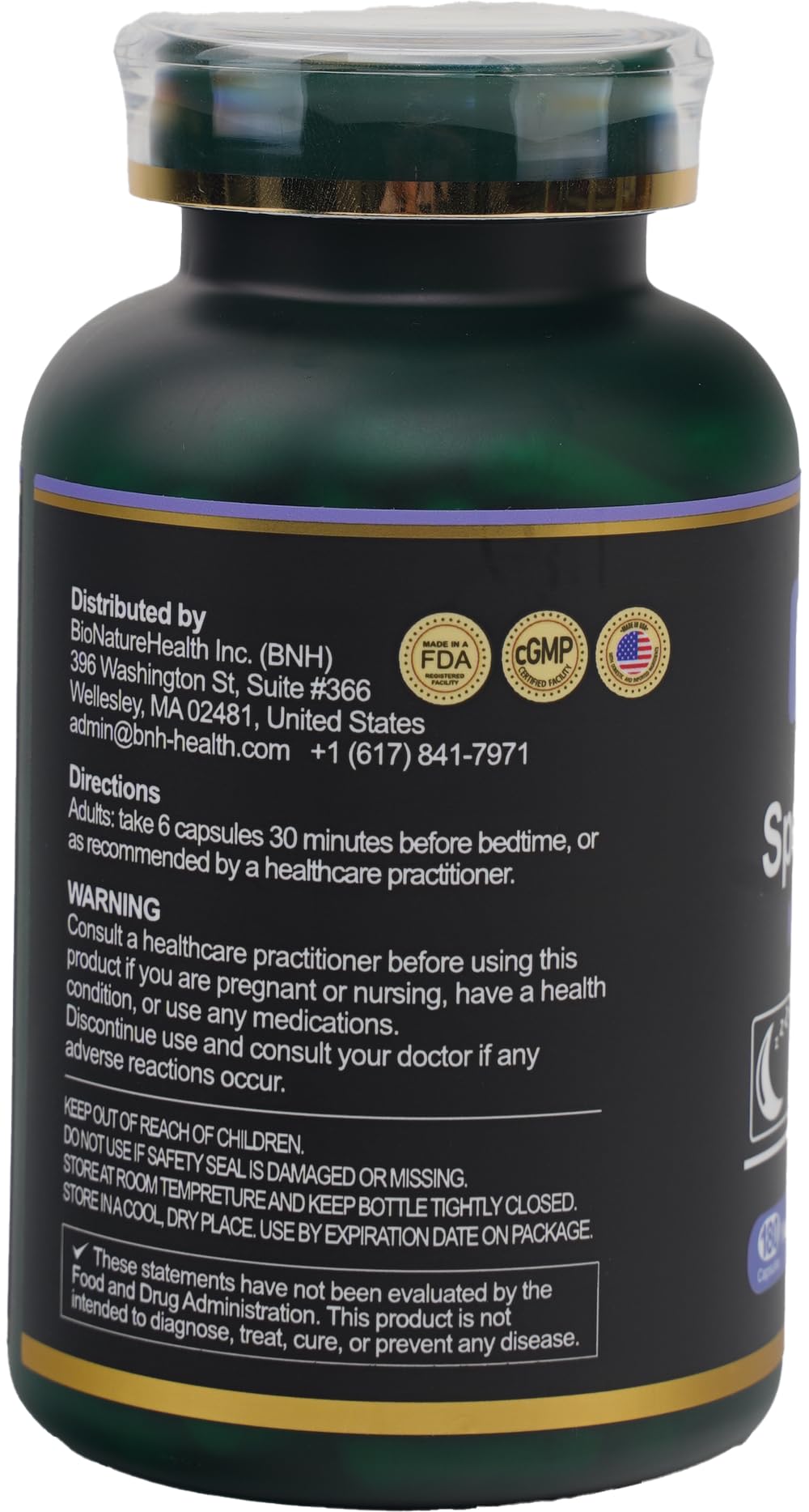 Morning wake with improved clarity after using BNH suggests no morning grogginess
