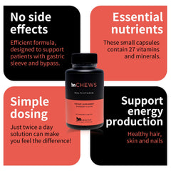 BNHealthy chewable tablets closeup highlighting melt-in-mouth design for easy digestion