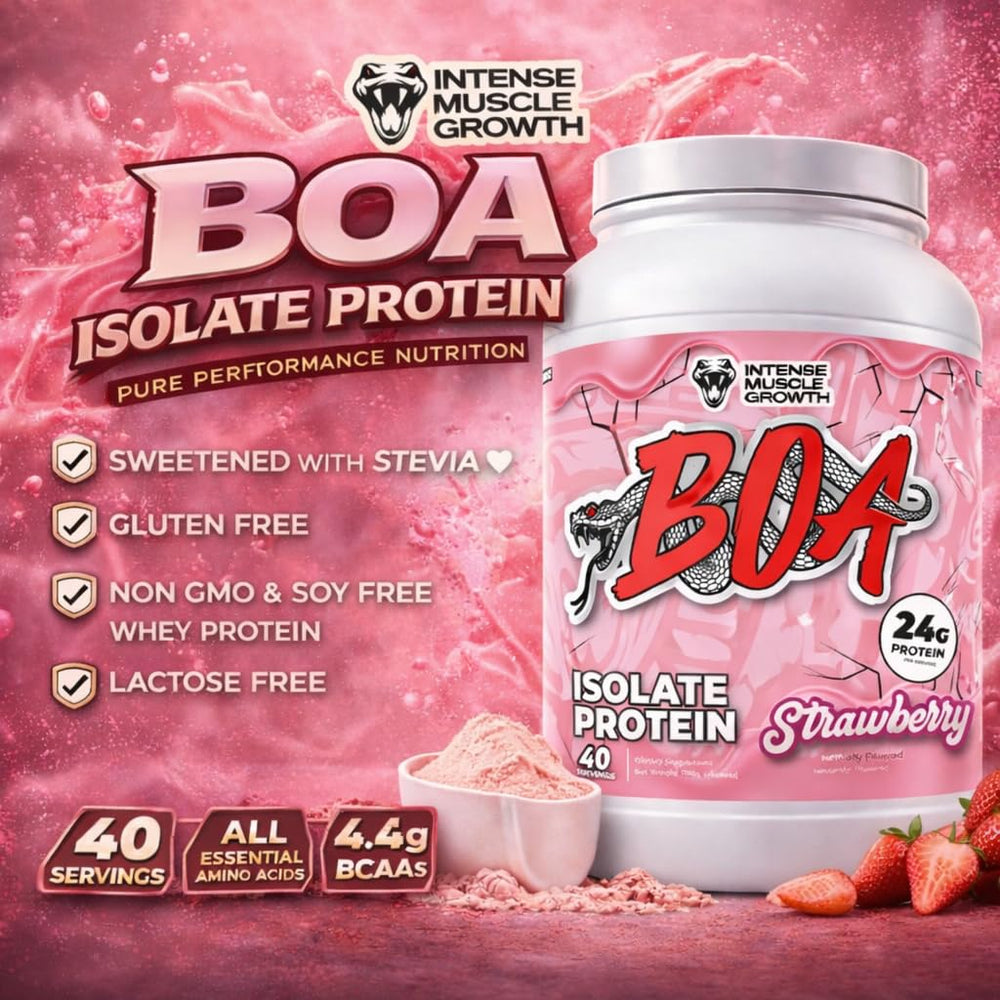 BOA Isolate ready for pre- or post-workout use