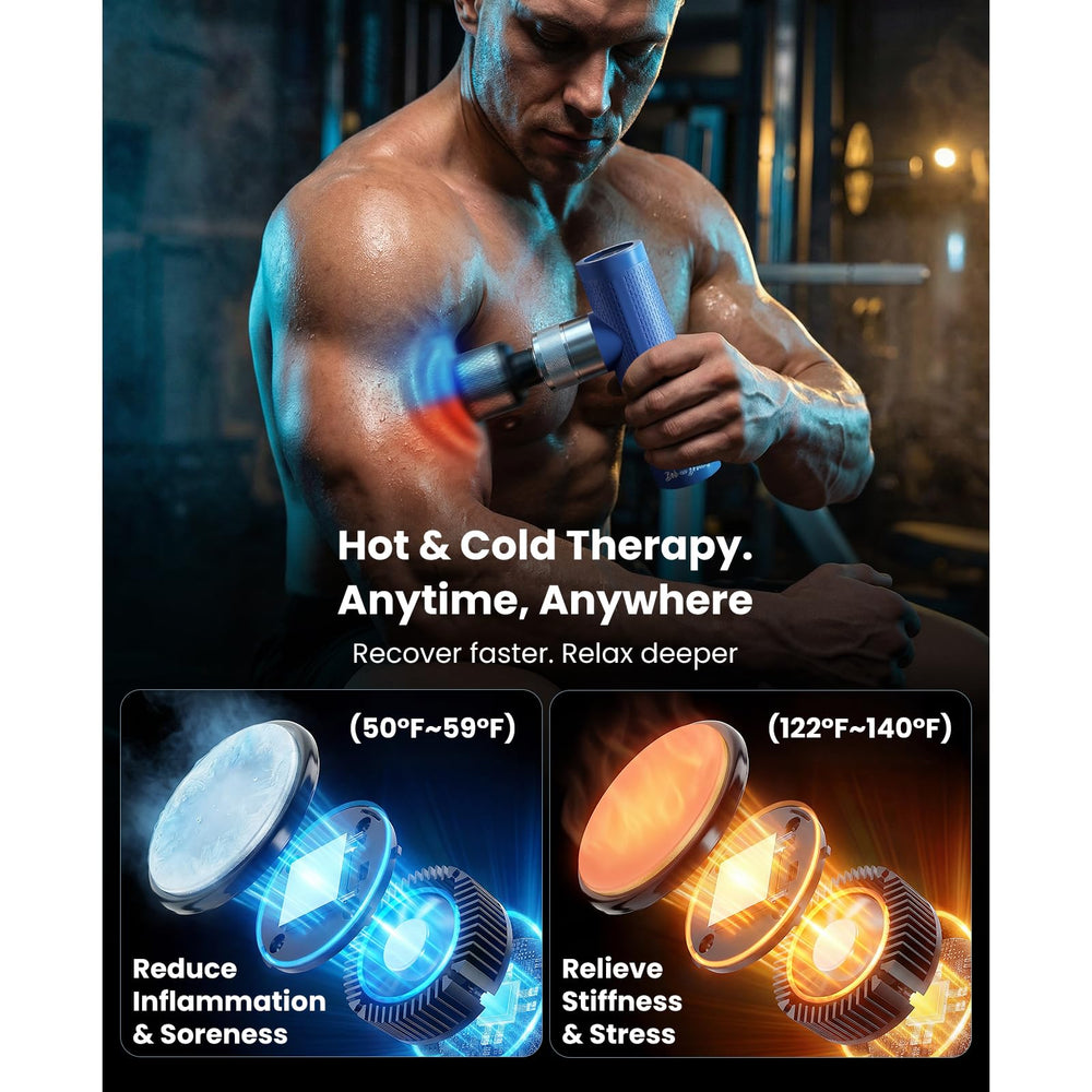 BOB AND BRAD A7 Pro 11mm deep tissue massage targets deep knots for relief