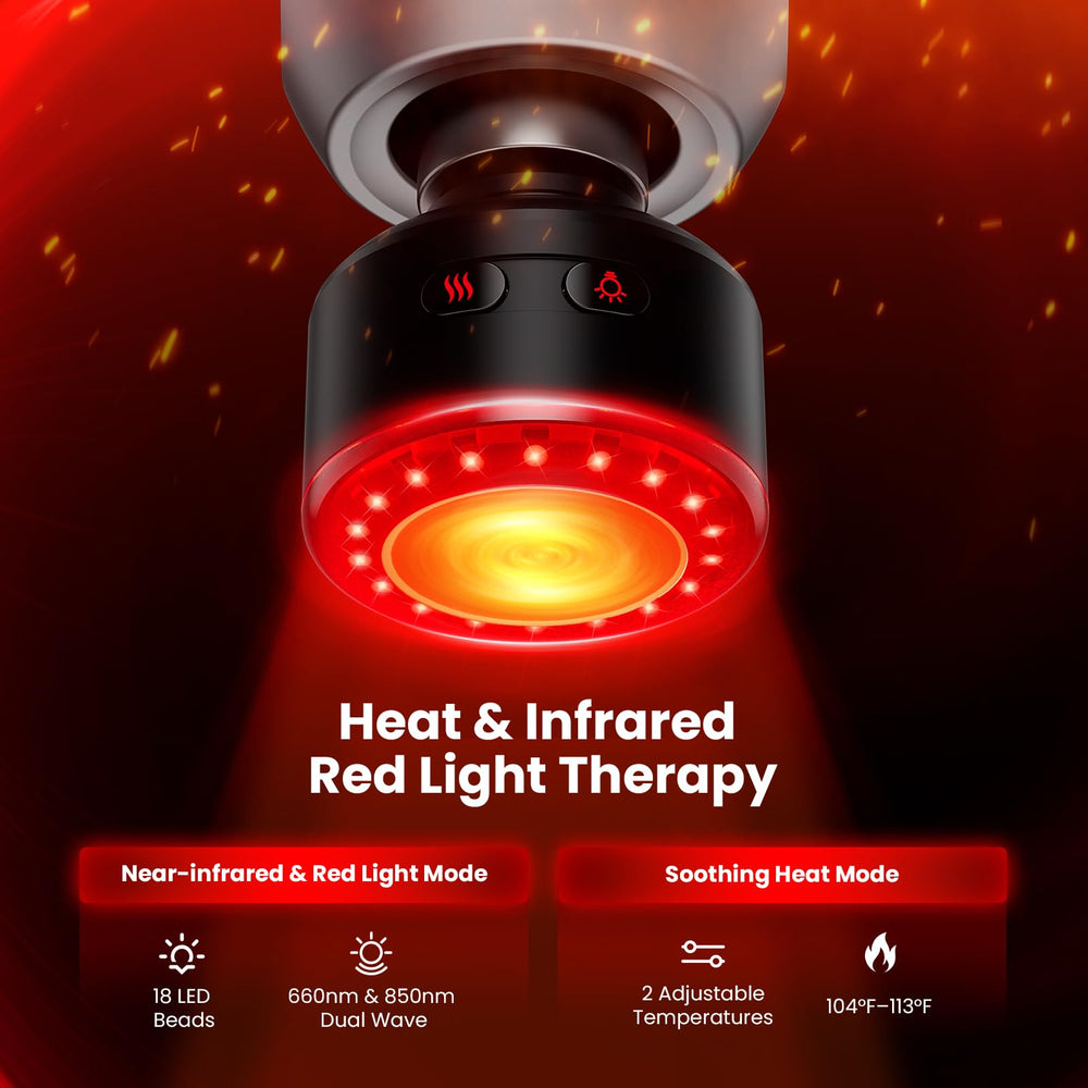 Bob and Brad C2 Ultra infrared glow aiding muscle recovery