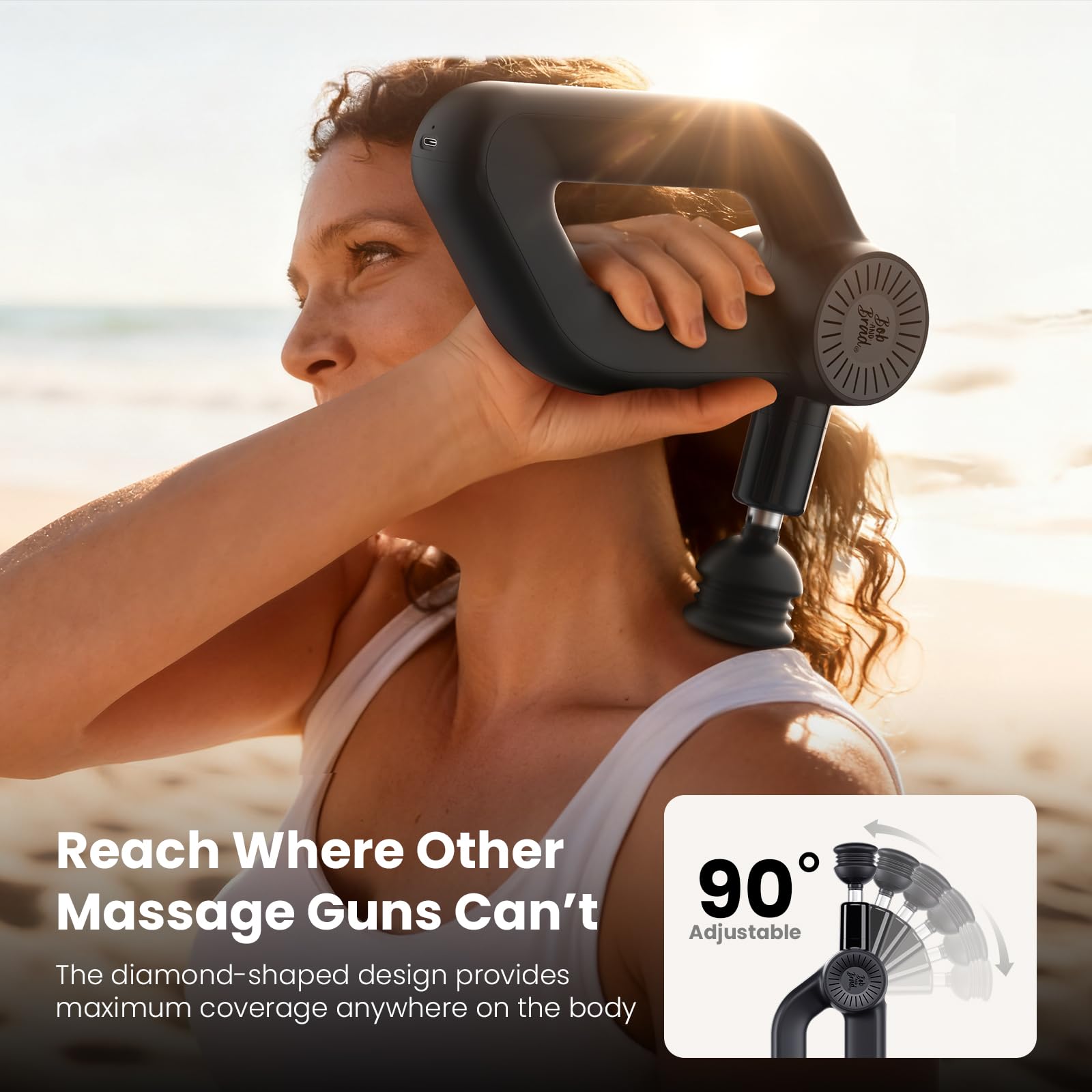 Bob and Brad D6 Pro Max+ fast PD charging keeps workouts on schedule