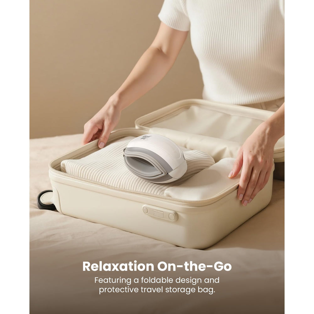 Foldable design with travel case for easy portability.
